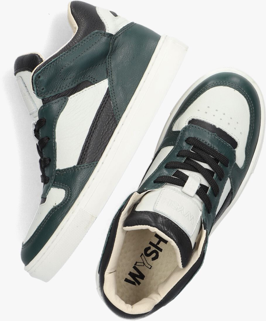 WYSH groene wysh hoge sneaker chase