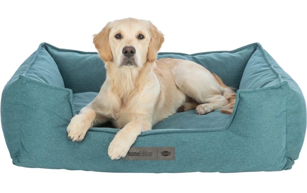 Hunde-Bett Gano, 100 cm x 80 cm, PetrolHundeschlafplatz