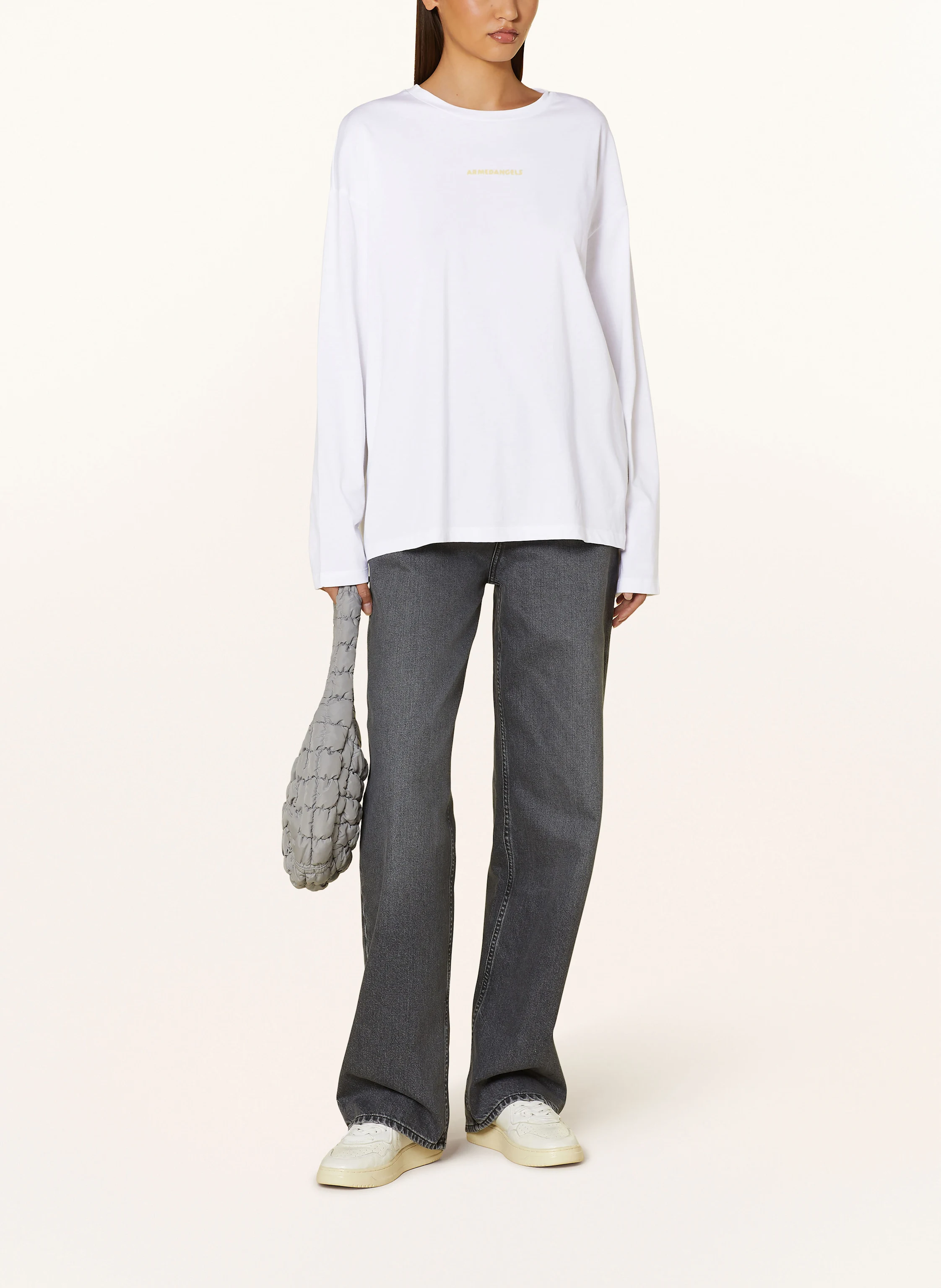 ARMEDANGELS Oversized-Longsleeve FIETAA SMILE