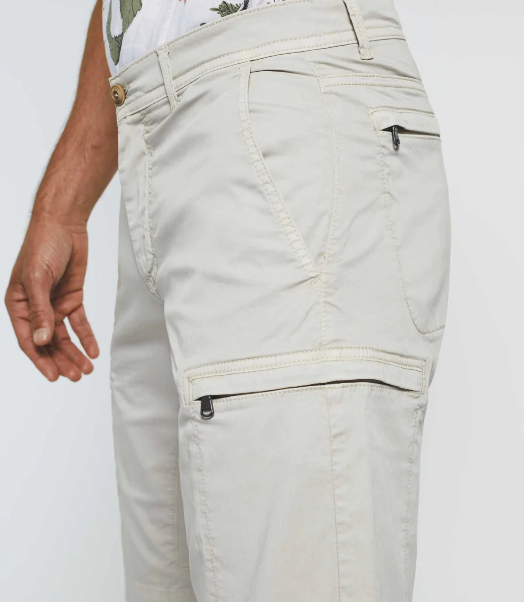 Bermuda cargo beige mastic 