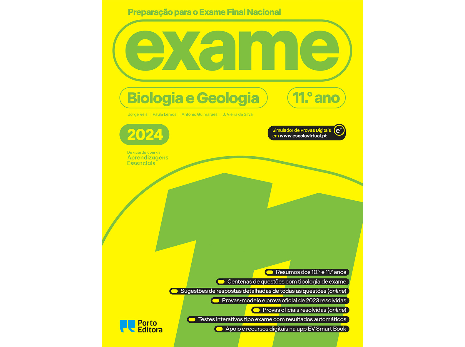 LIVRO PREPARAÇÃO PARA O EXAME FINAL NAC 2024 BIO GEO 11º