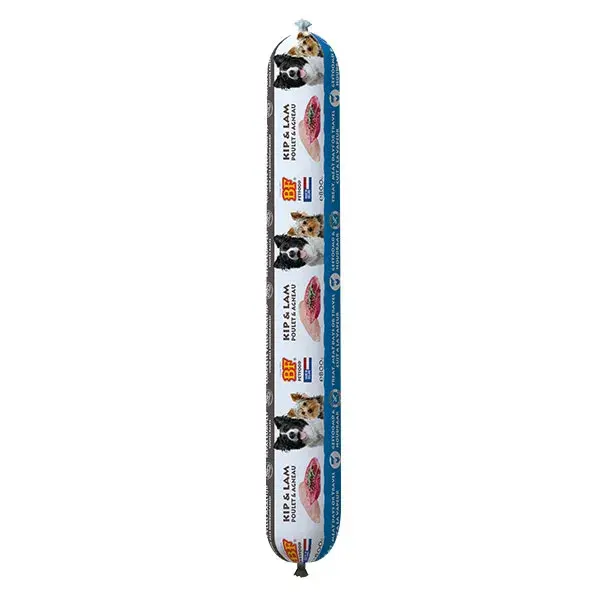 Ração completa de cordeiro para cães BF Petfood 800g