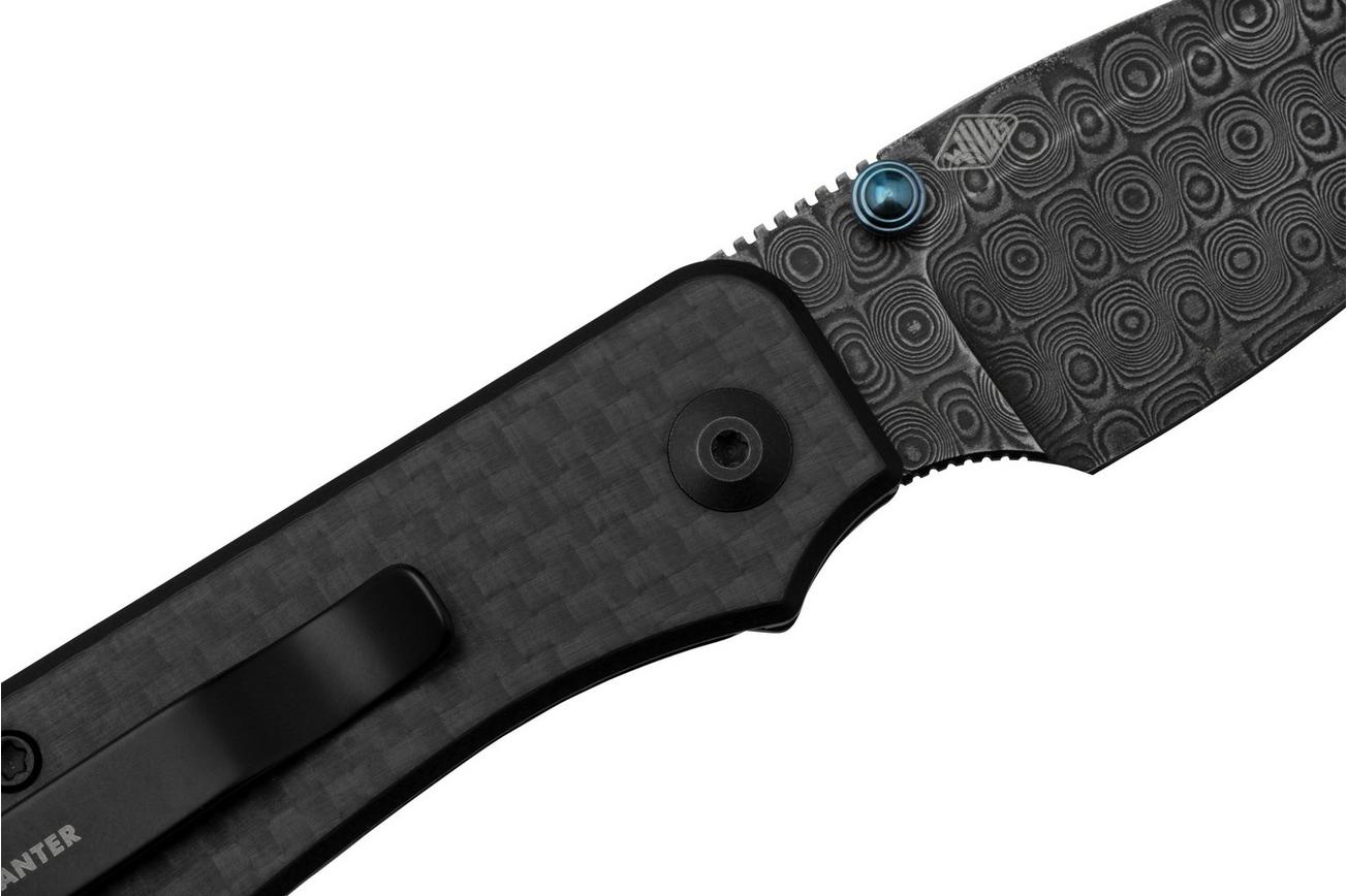 Civivi Baby Banter C19068S-DS1 Carbon Fiber, Damascus zakmes, Ben Petersen design