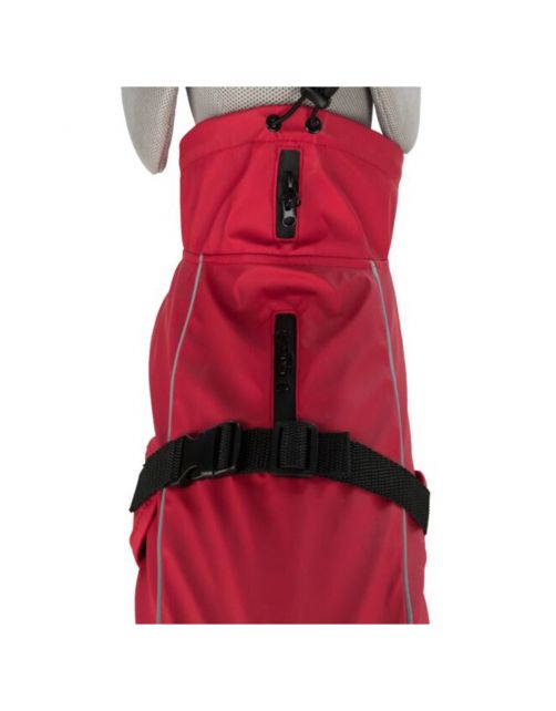 Trixie Regenjas Vimy Rood - Hondenkleding