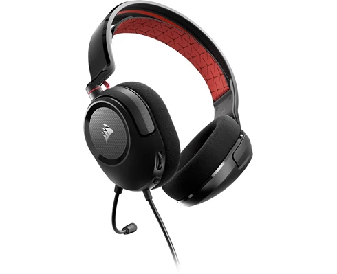 Corsair HS35 v2 Headset, Red