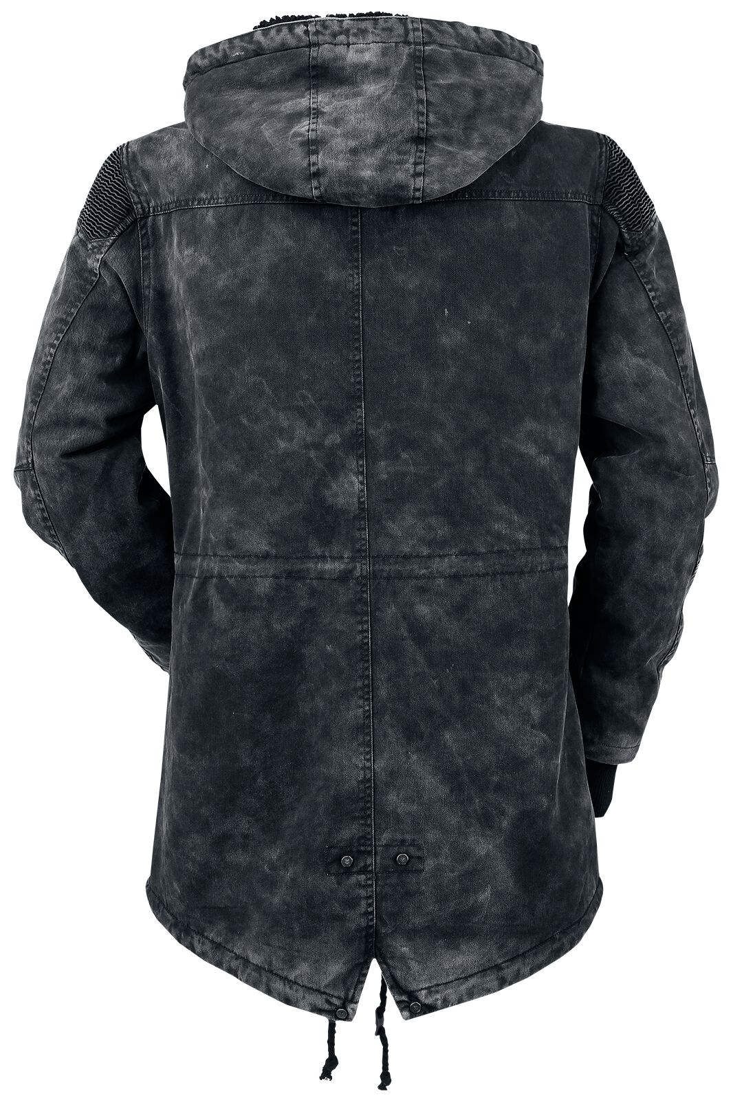 Parka De Style Vintage Avec Capuche En Tissu Éponge | Rock Rebel by EMP Veste d'hiver