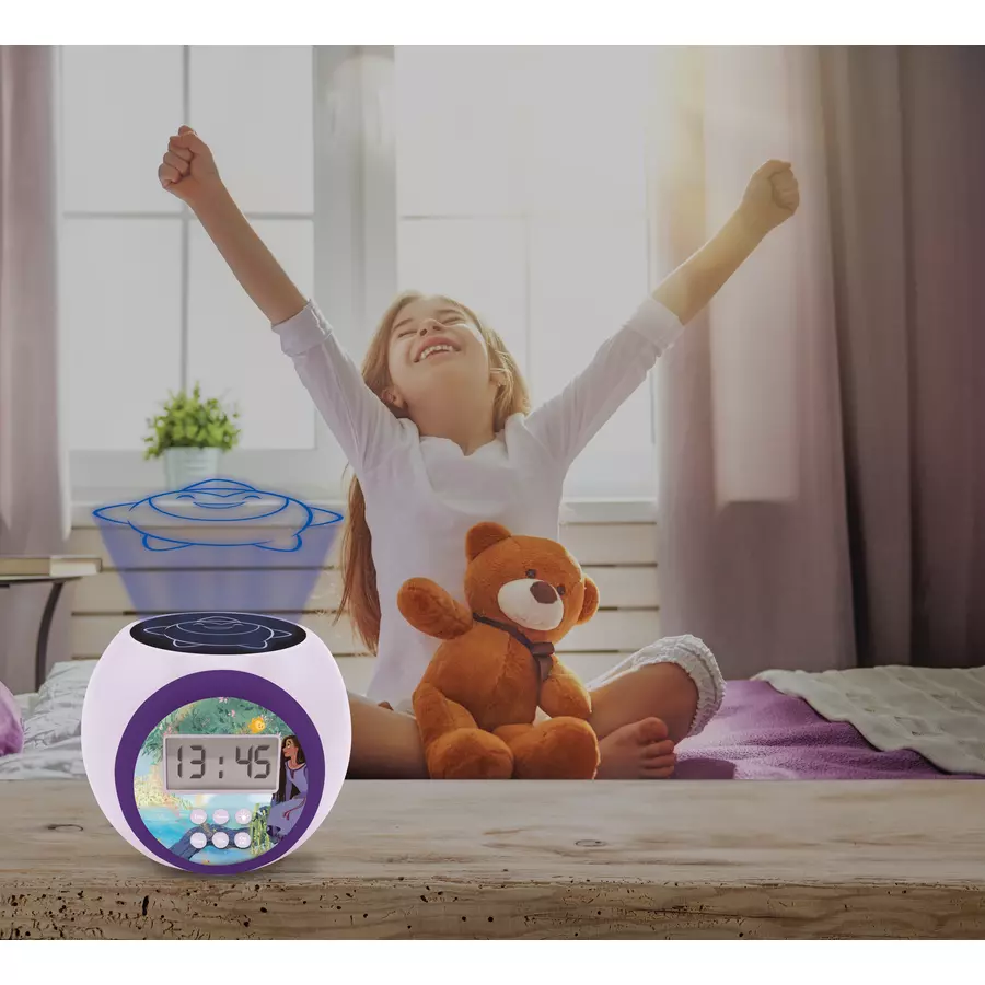 LEXIBOOK  Wish Projektionswecker mit LED Farbwechsel und Timer-Funktion