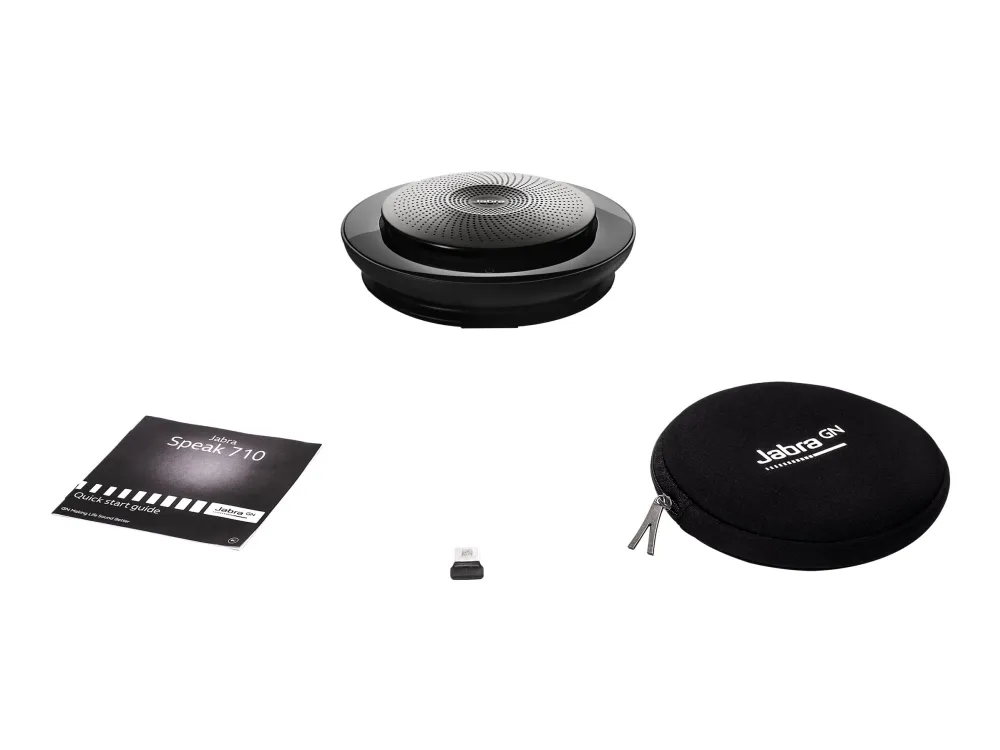 Jabra SPEAK 710 MS - Konferencetelefon håndfri - Bluetooth - trådløs - USB
