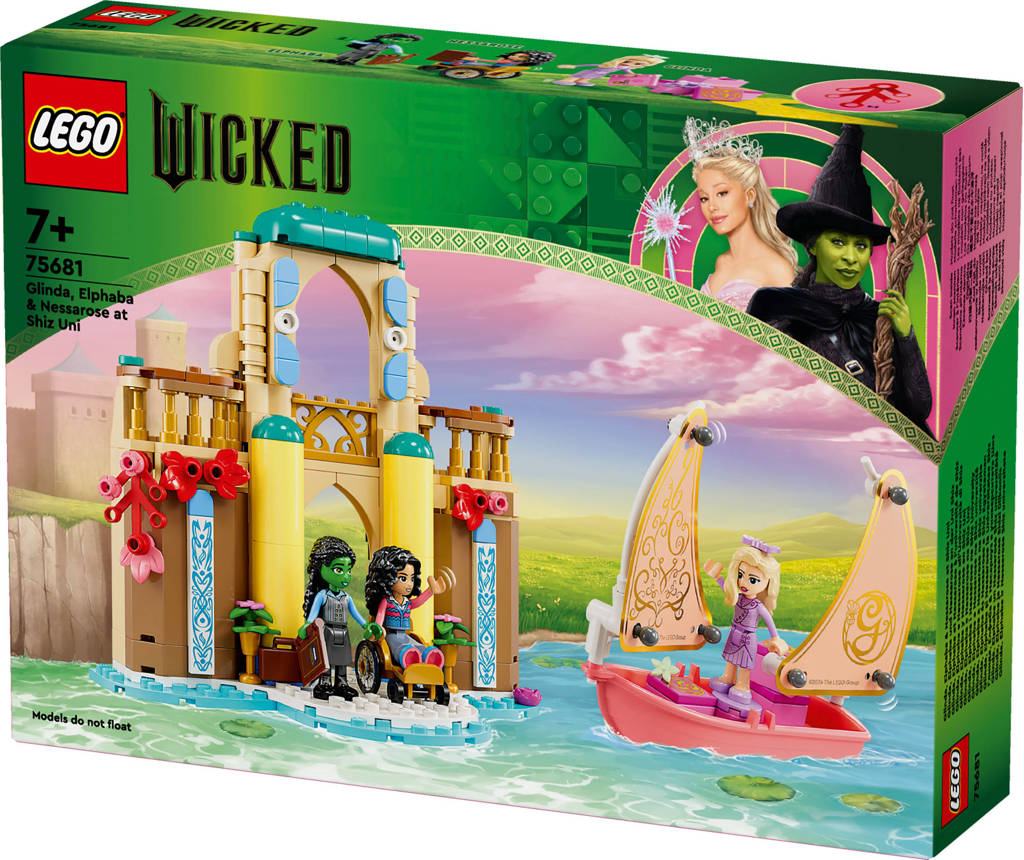 Super leuke Lego set voor meiden!Wicked Glinda, Elphaba en Nessarose op Shiz University 75681