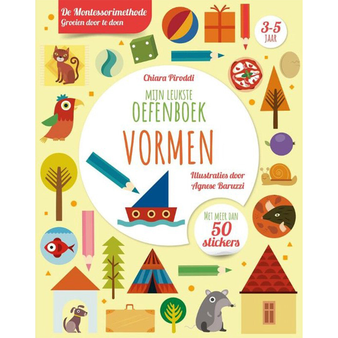 Uitgeverij rebo mijn leukste oefenboek - vormen