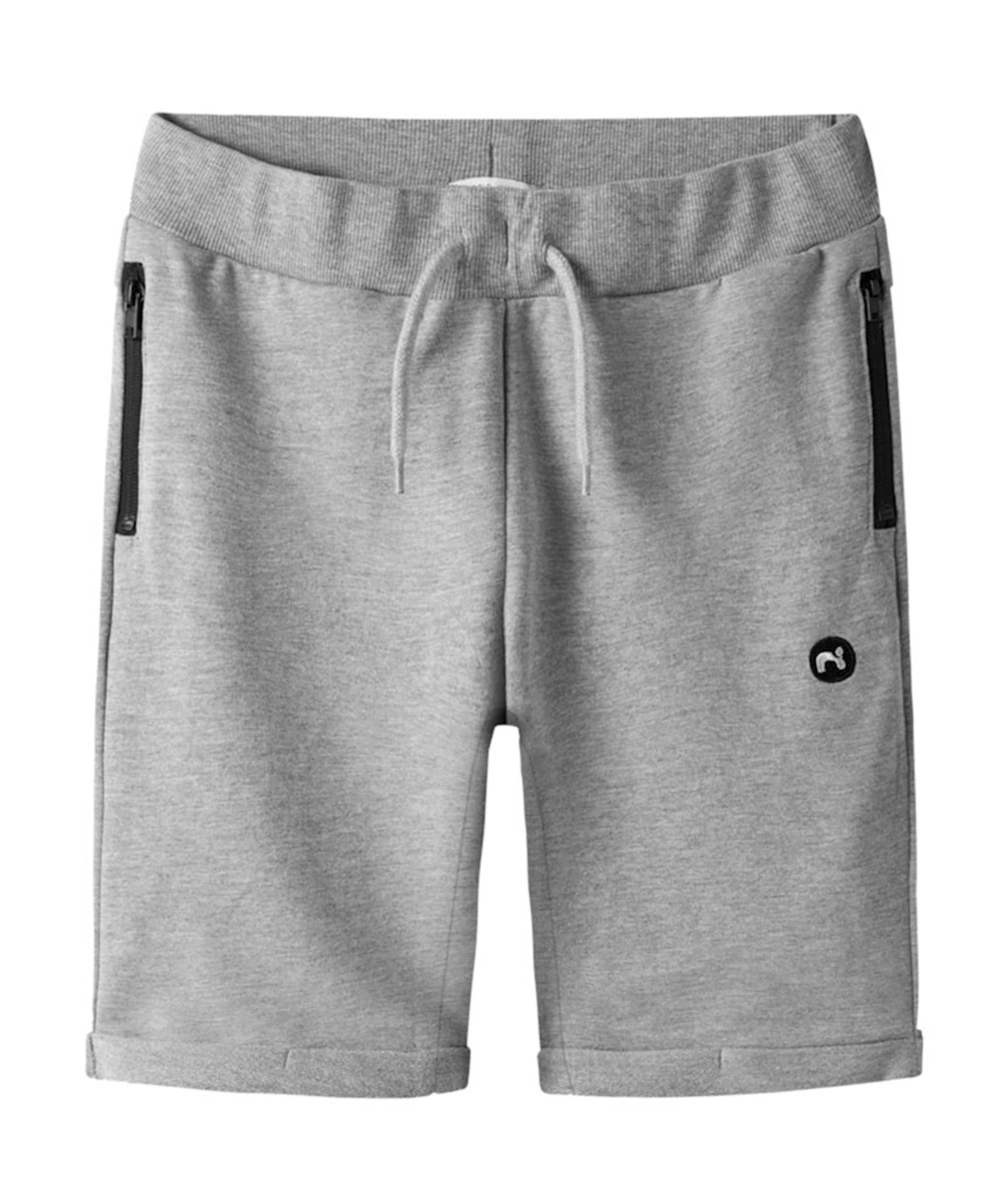Name it NKMVIMO SWE SHORTS UNB NOOS jongens korte broek grijs