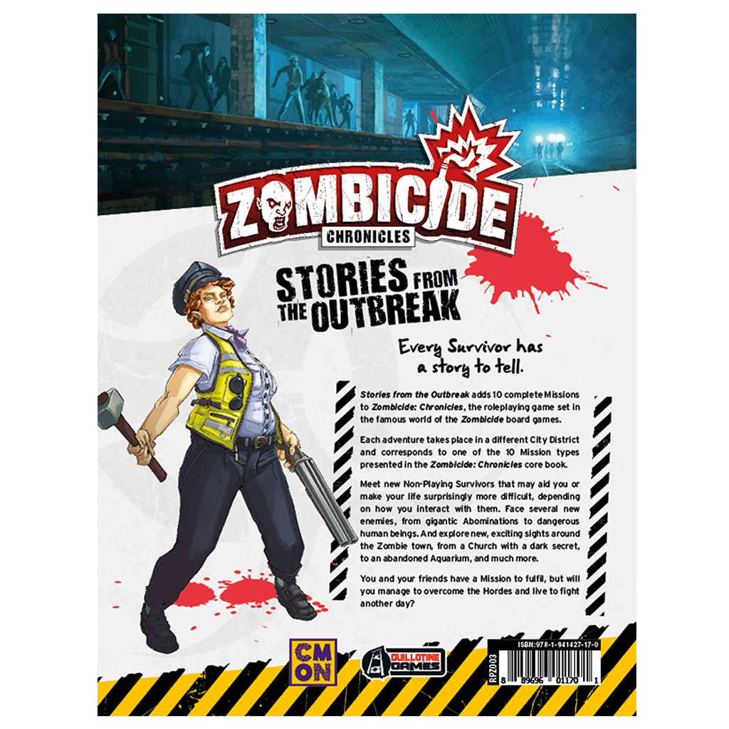Zombicide: Chronicles RPG - Mission Compendium - Stories from the Outbreak