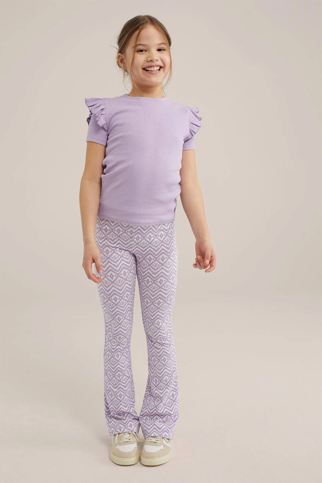 WE Fashion T-shirt paars