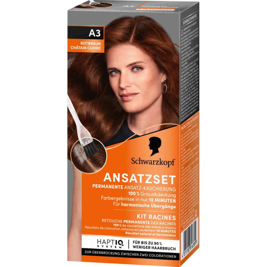 Schwarzkopf Ansatzset 3 x A1 Hell-Mittelbraun