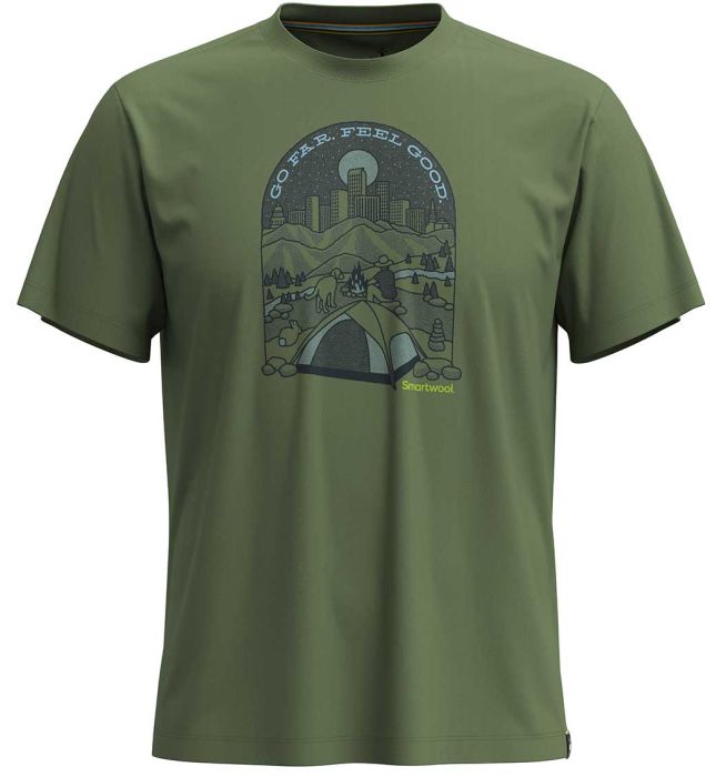 Streets to Peaks Graphic SS Tee Men T-shirt
