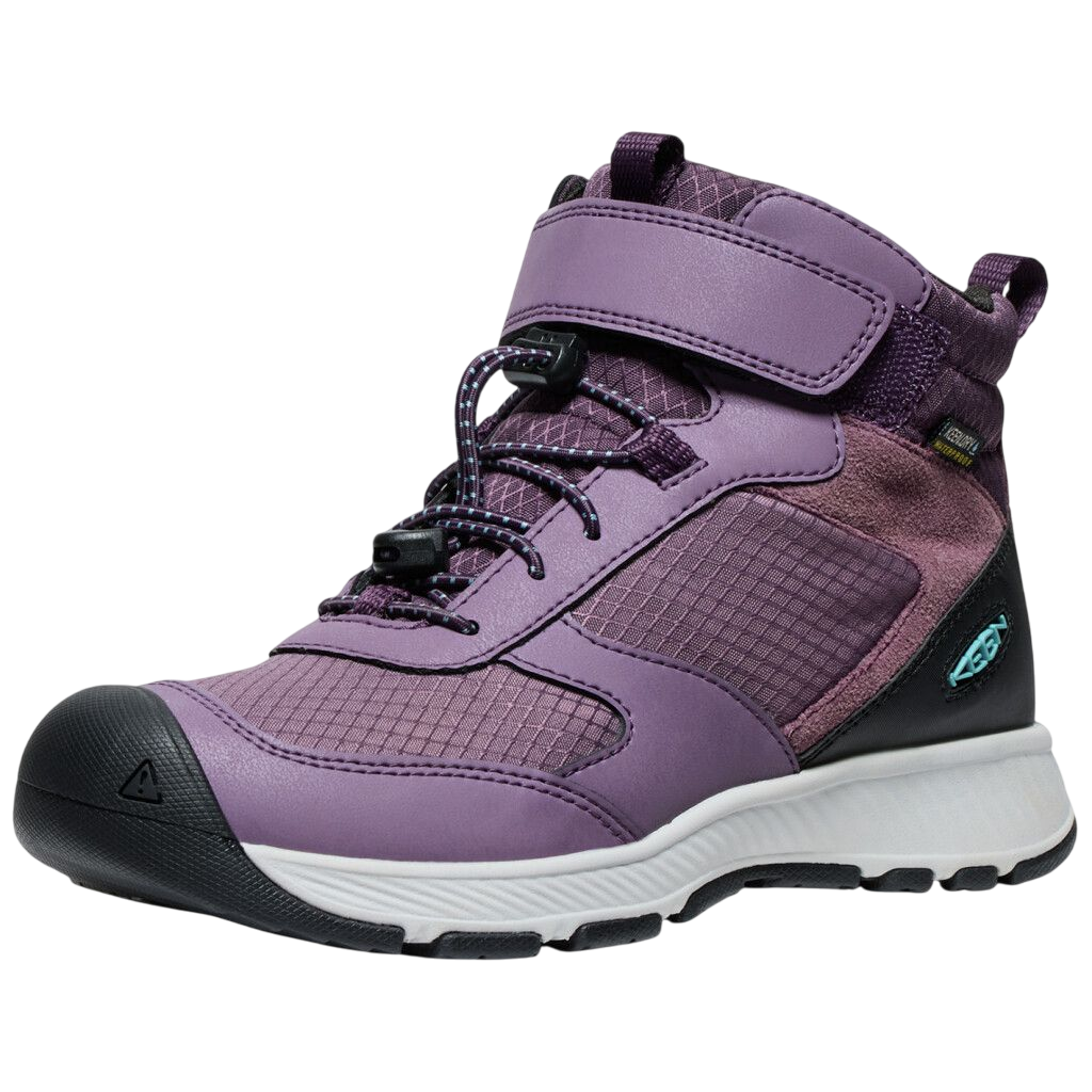 Wanderschuhe Y Skua Mid WP black plum/plum perfect