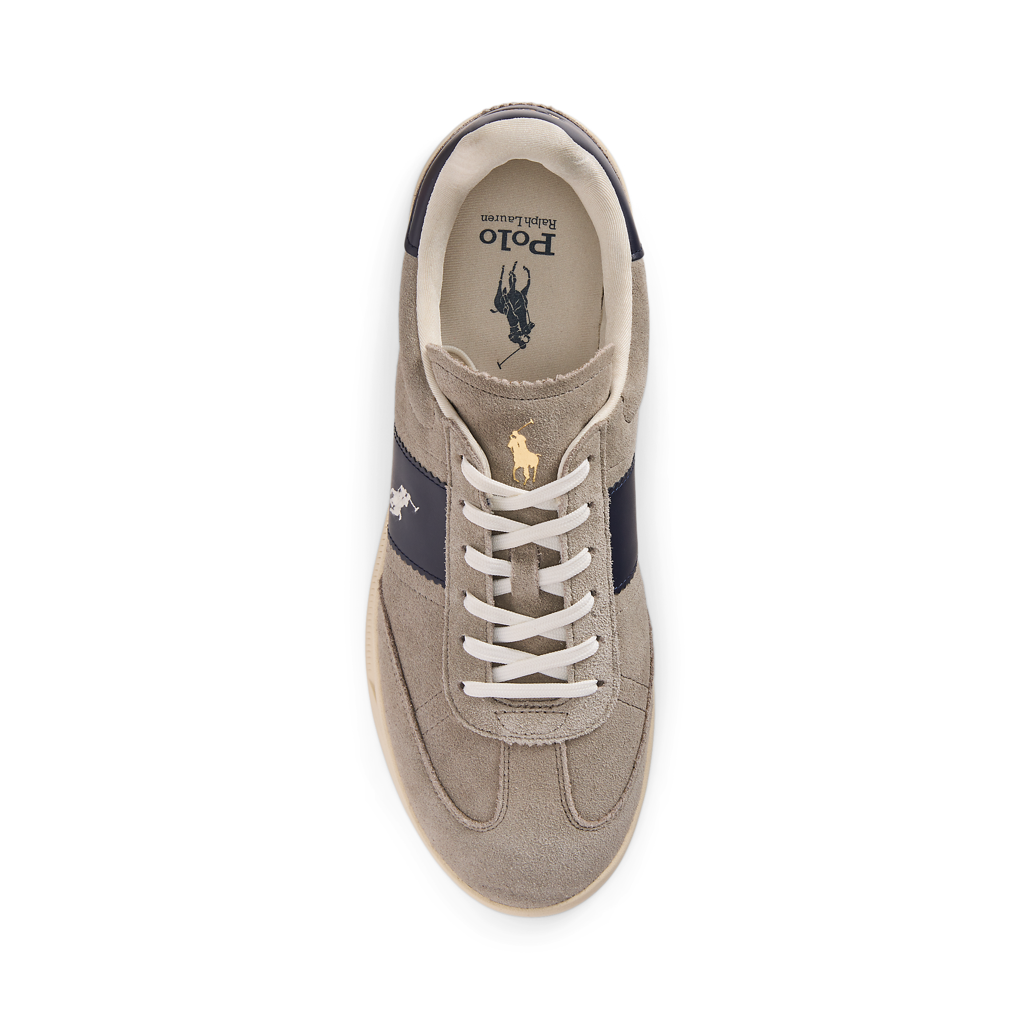 HERITAGE AERA - Baskets basses en cuir velours | Gris