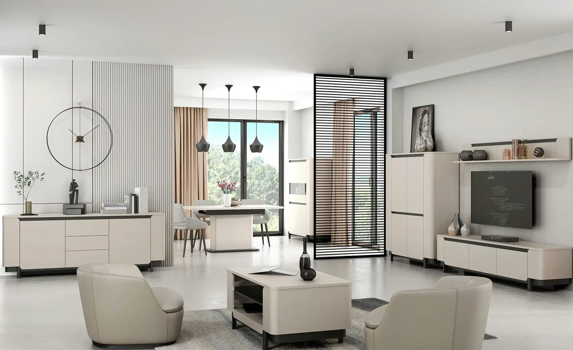 Highboard Softclose Santori