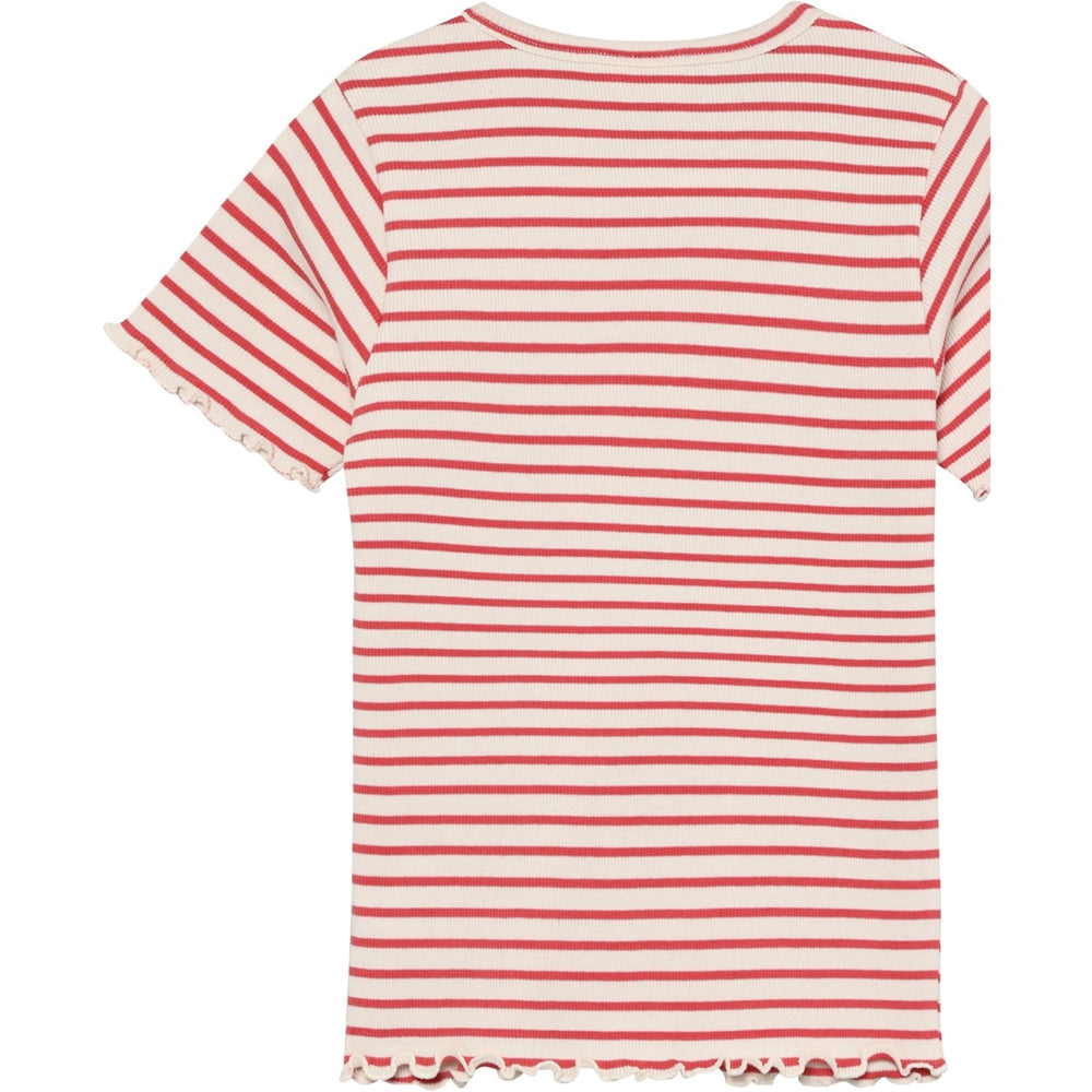 Køb Minymo Spiced Coral T-Shirt Ss Rib