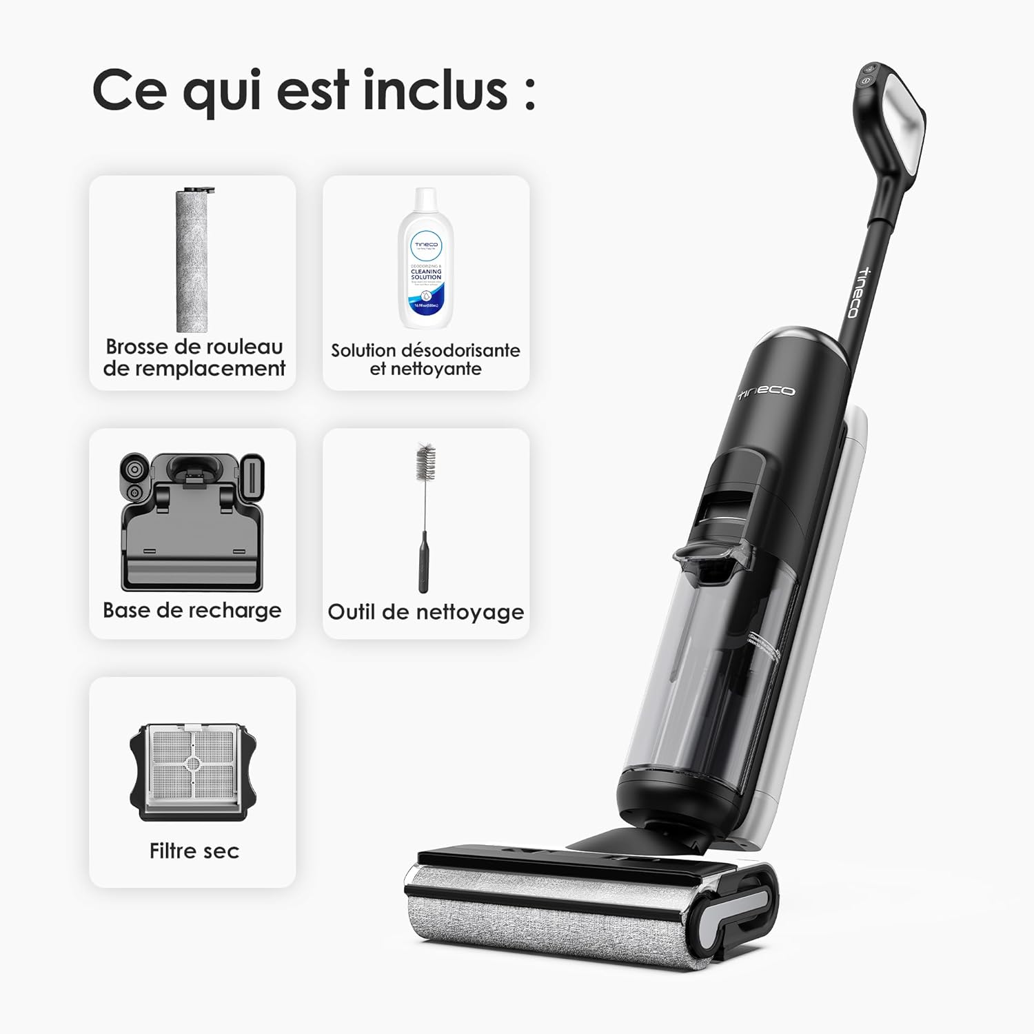 Tineco Floor One S6, le nettoyeur de sol sans fil tout-en-un pour sols durs
