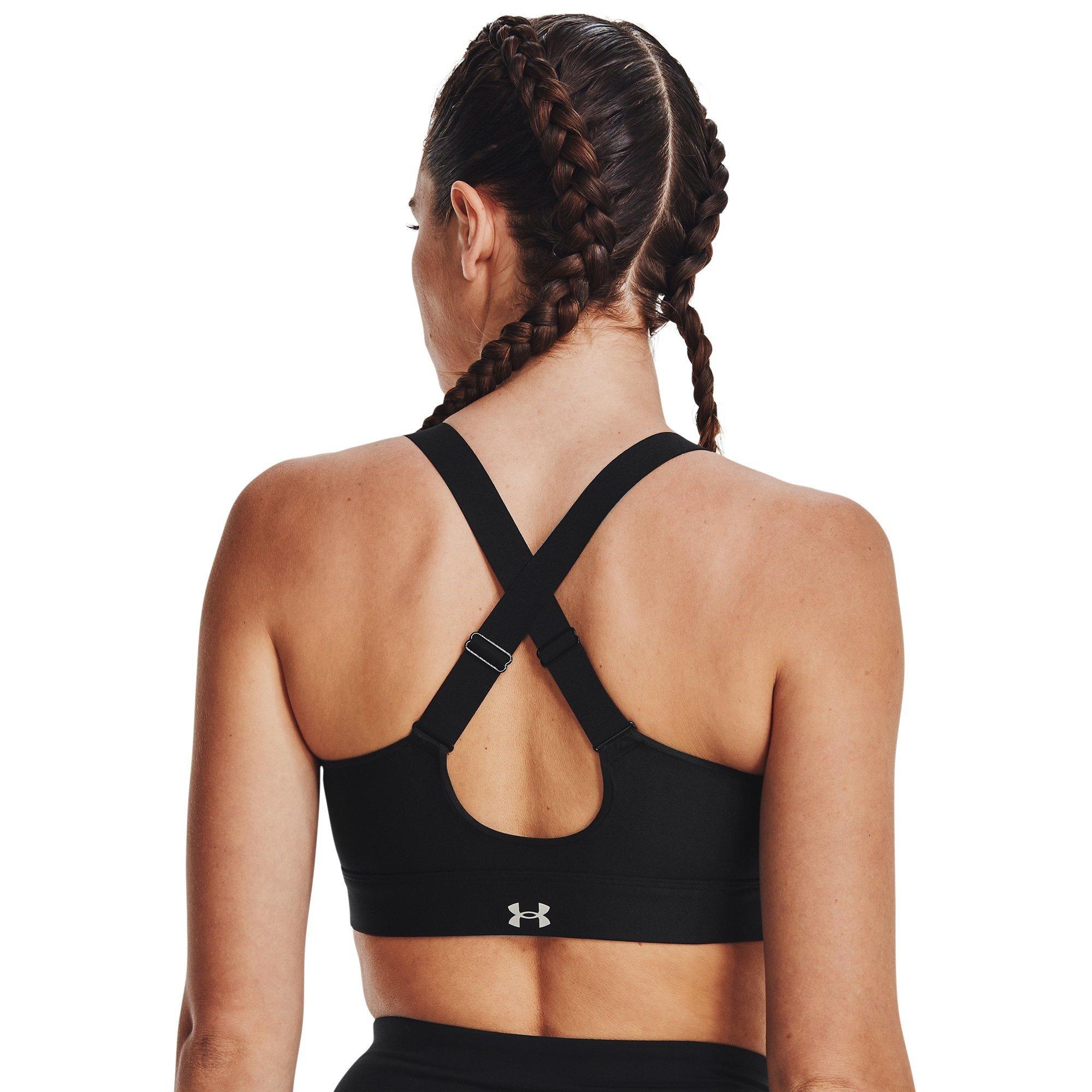 Under Armour UA Zip Sports Bra Womens
