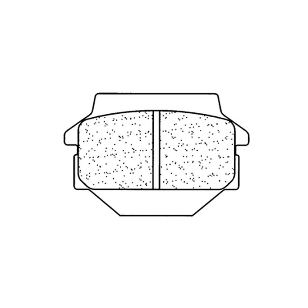 Cl brakes - Plaquettes de frein Quad métal fritté - 2799ATV1