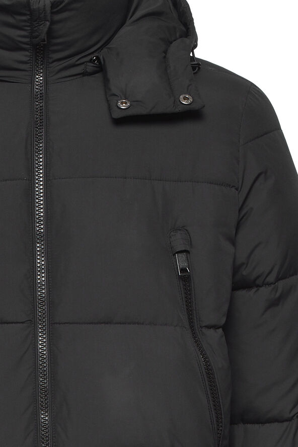 Casual Friday CFEVANS 0085 long puffer jacket Anthracite black