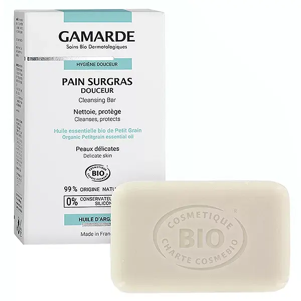 Sabonete orgânico superengordurado Gamarde Gentle Hygiene 100g