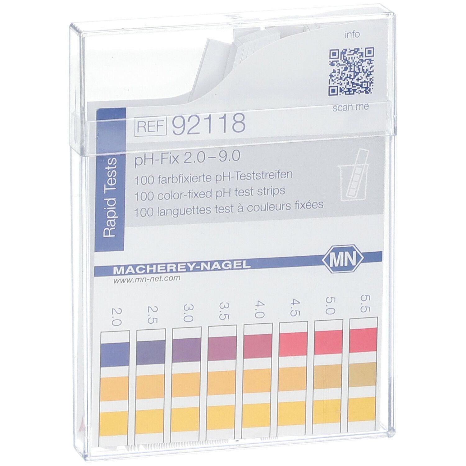 PH-FIX Indikatorstäbchen pH 2,0-9,0