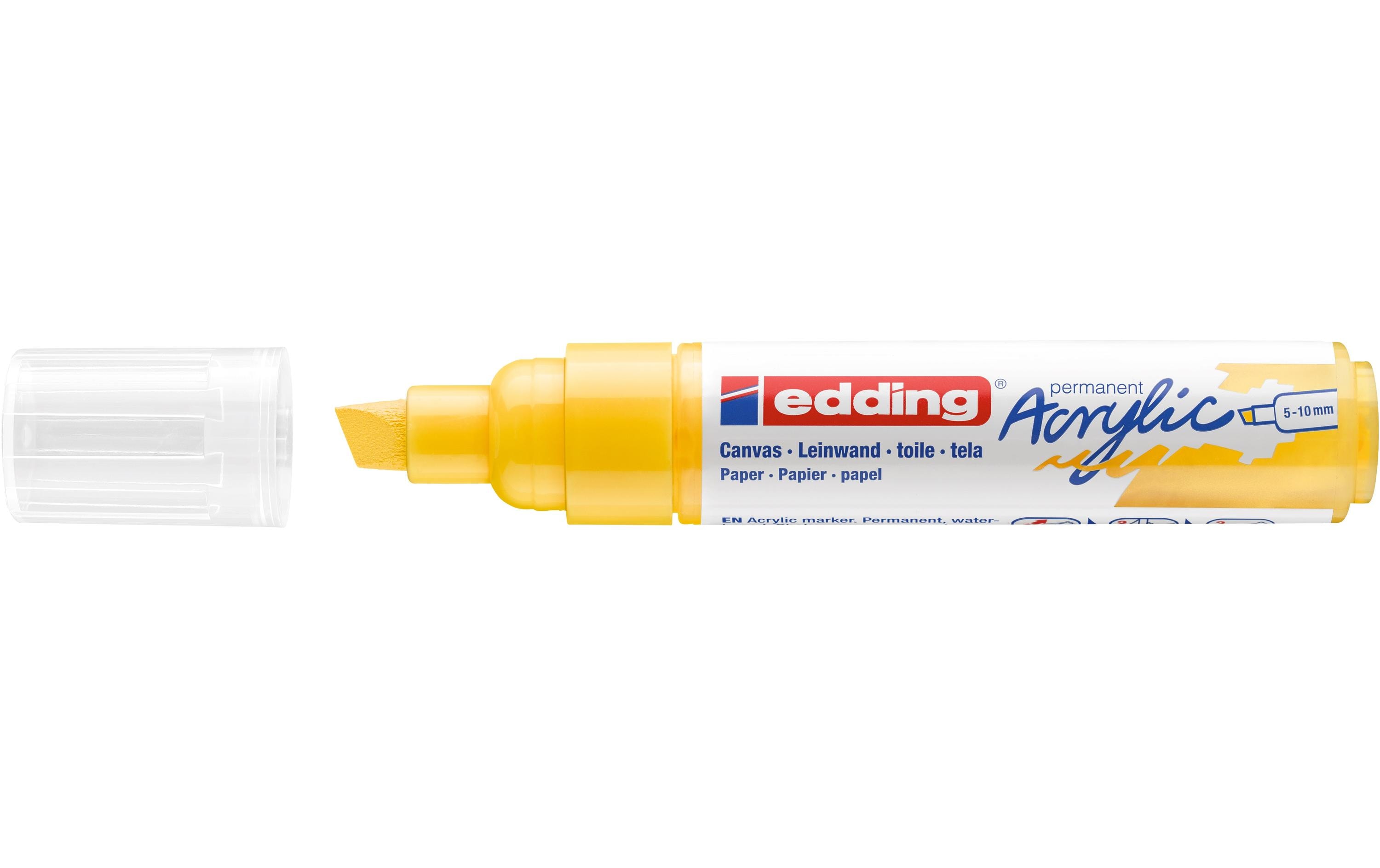 Acrylmarker 5000 Breit, GelbSchnelltrocknende Acrylstifte