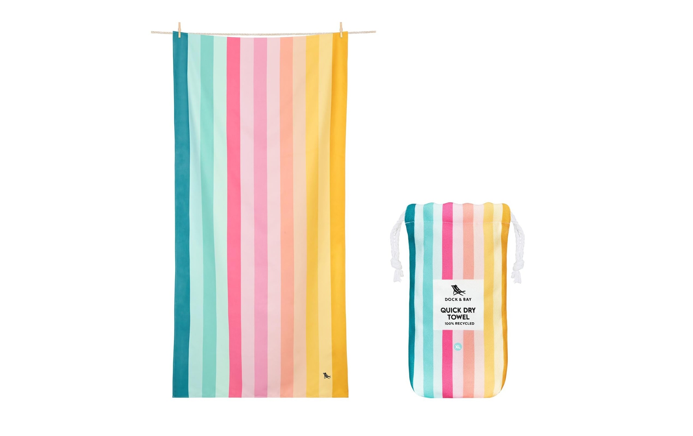 Strandtuch »Dock & Bay Coastal Candy 200 cm x 90 cm«
