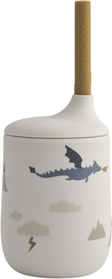 Liewood Ellis sippy cup Little dragon / dark sandy mix