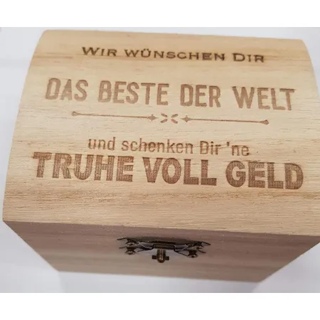 Hergo Schatzkiste Das Beste der Welt aus Holz