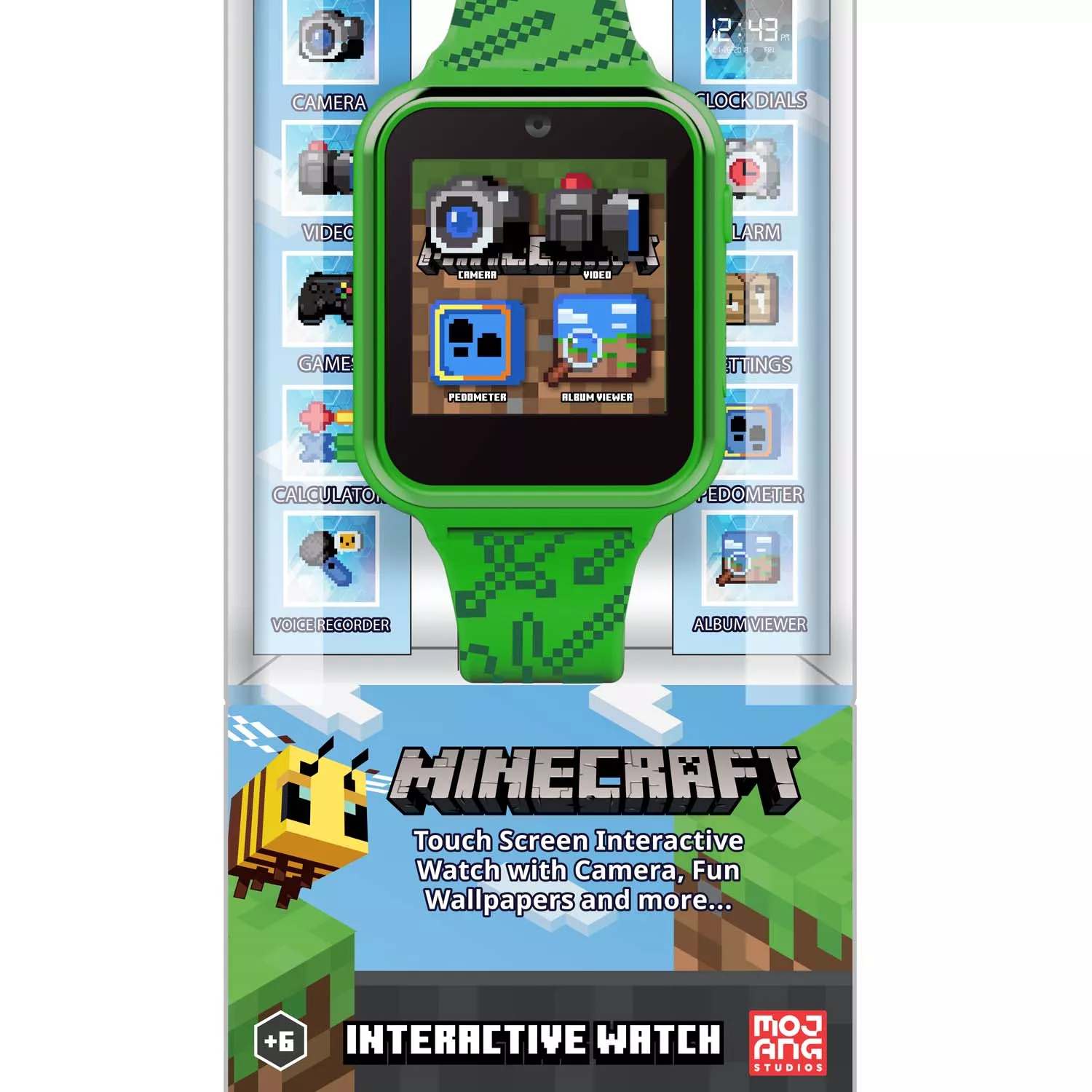 Accutime Minecraft Smartwatch P000801