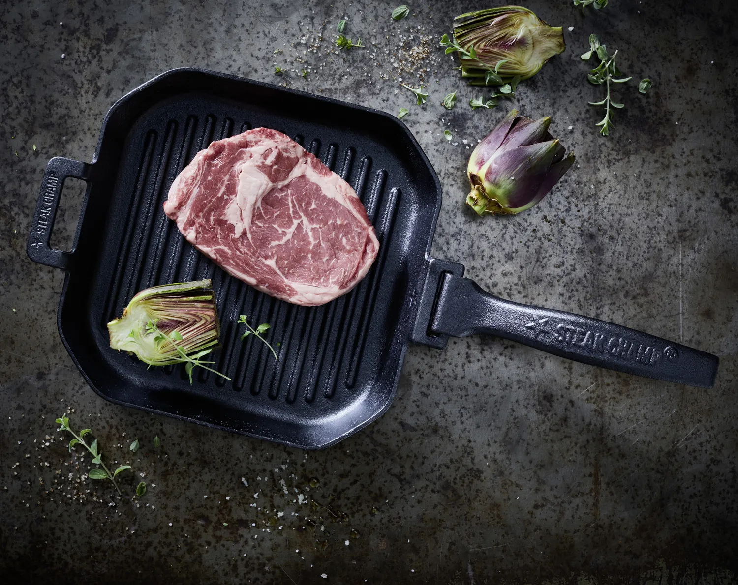 Steak Champ Grillpande