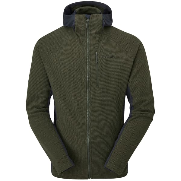 Veste polaire randonnée RAB CAPACITOR HOODY ARMY