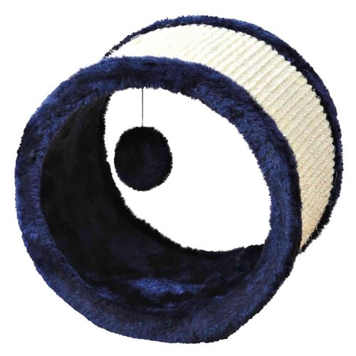 Arranhador redondo azul para gatos Trixie