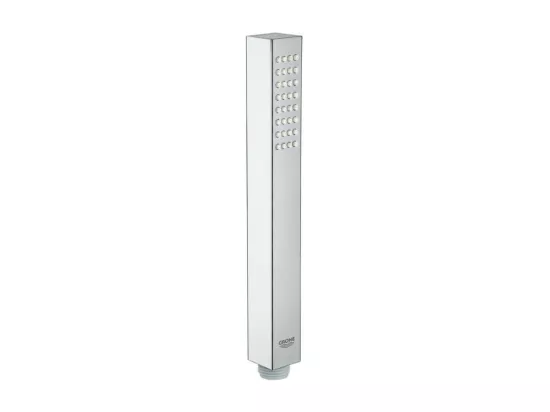 GROHE Douchette Vitalio Joy Cube avec flexible Twistfree VitalioFlex Comfort 1750 chromé + support mural cube Euphoria