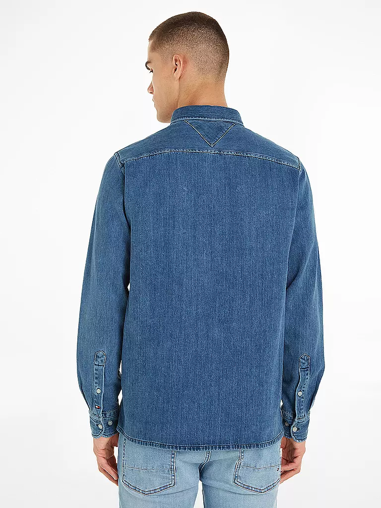 TOMMY HILFIGER Jeanshemd blau