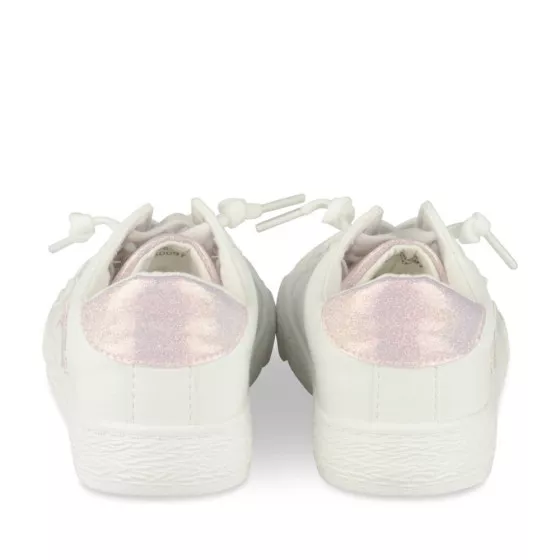 Baskets BLANC LOVELY SKULL
