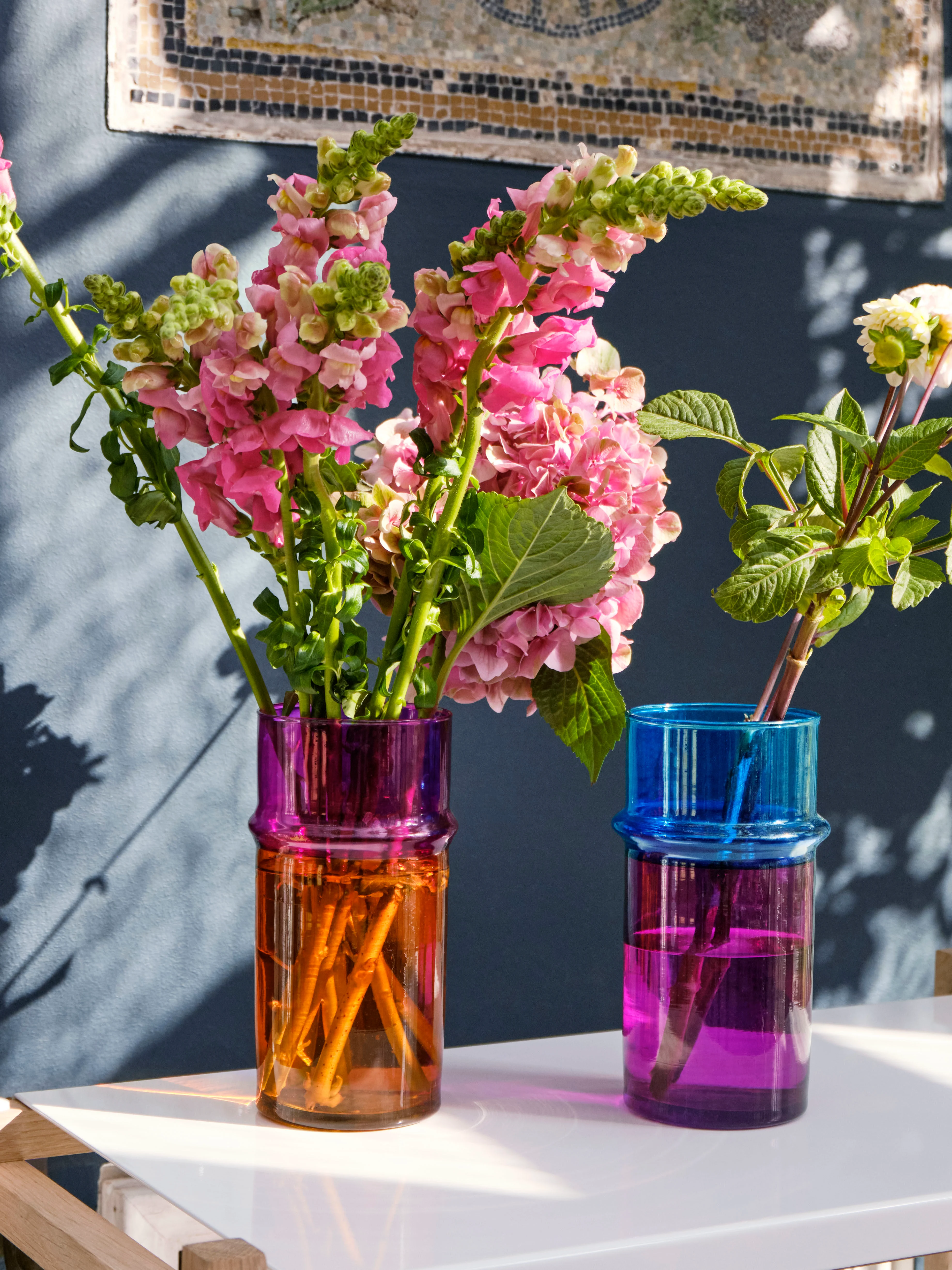 MOROCCAN SMALL - Vase verre | Rose