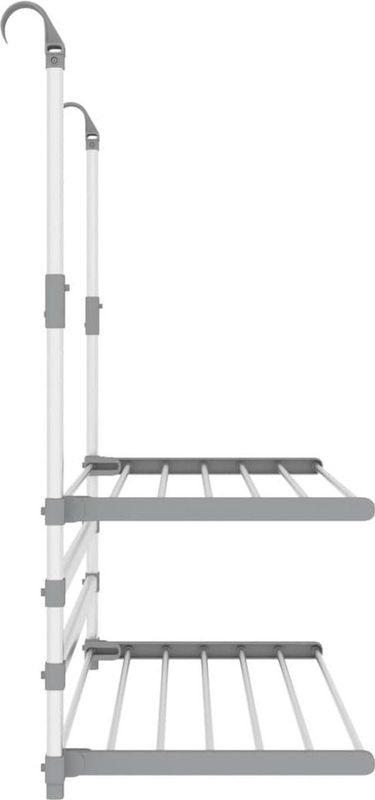 Droogrek - Aluminium - Inklapbaar - Ruimtebesparend
