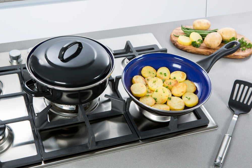 Fortalit braadpan Black