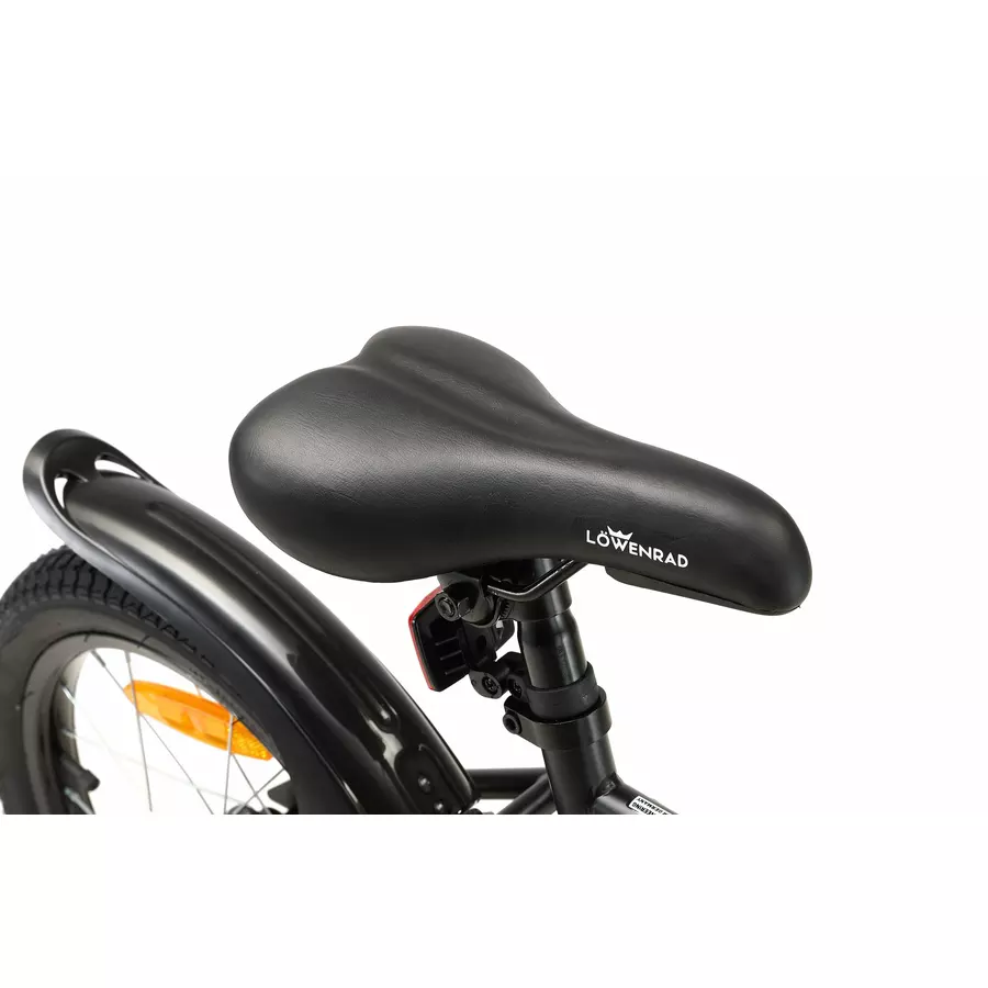 Löwenrad Kinderrad 16 Zoll LR Classic schwarz