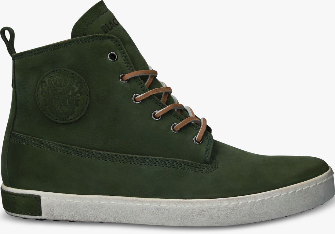BLACKSTONE groene blackstone lage sneakers icon