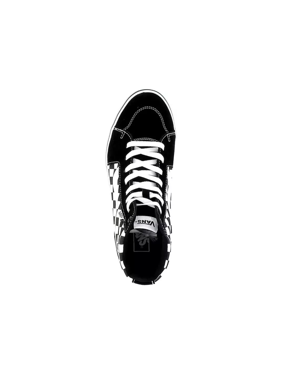 VANS FILMOR CHECKERBOARD - Sneakers Blackwhite