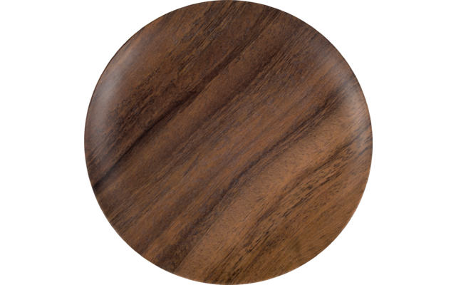 Gimex Nature Line Wood Geschirrset Melanim 16-tlg. für 4 Personen braun
