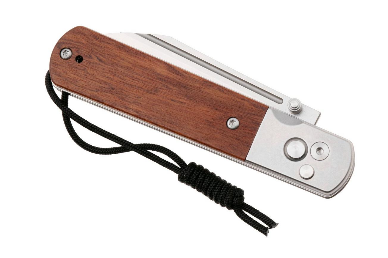 Artisan Cutlery Holm 1875P-RW, Stonewashed AR-RPM9, Steel/Rose Wood Inlay zakmes