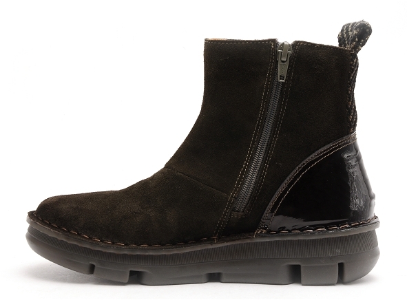 Onfoot boots bottine plates femme touch 29713 kaki
