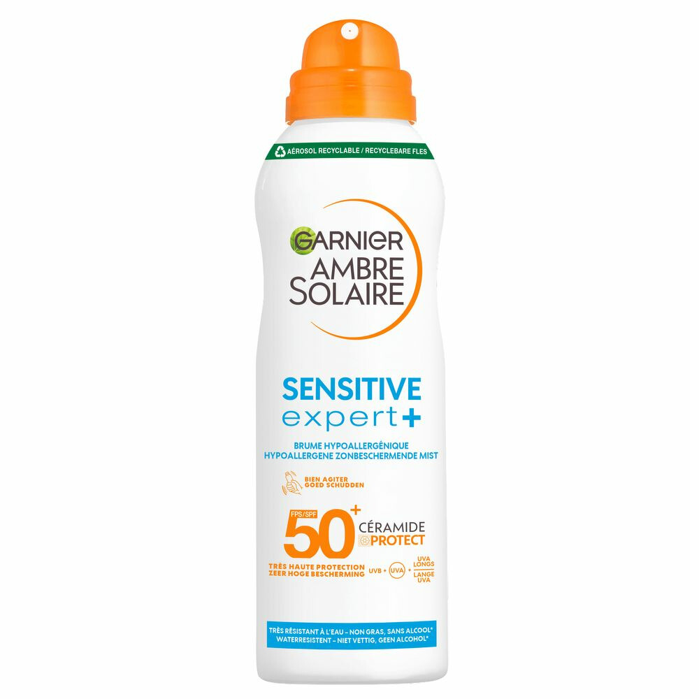 Garnier Ambre Solaire Sensitive Expert+ Dry Mist Spray SPF 50+150 ml